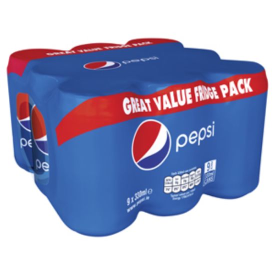 Picture of 330 Pepsi Reg 9pk x2